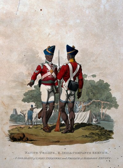 Native Troops, East India Company